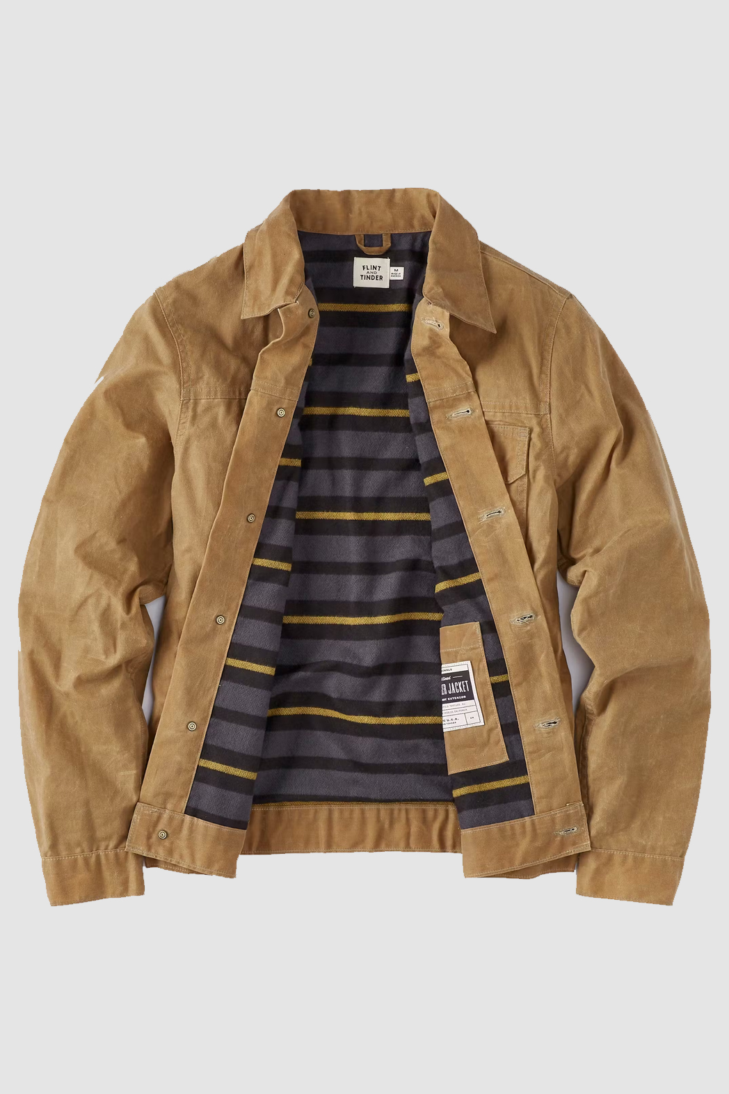 flannel-lined-waxed-trucker-jacket flannel-lined-waxed-trucker-jacket